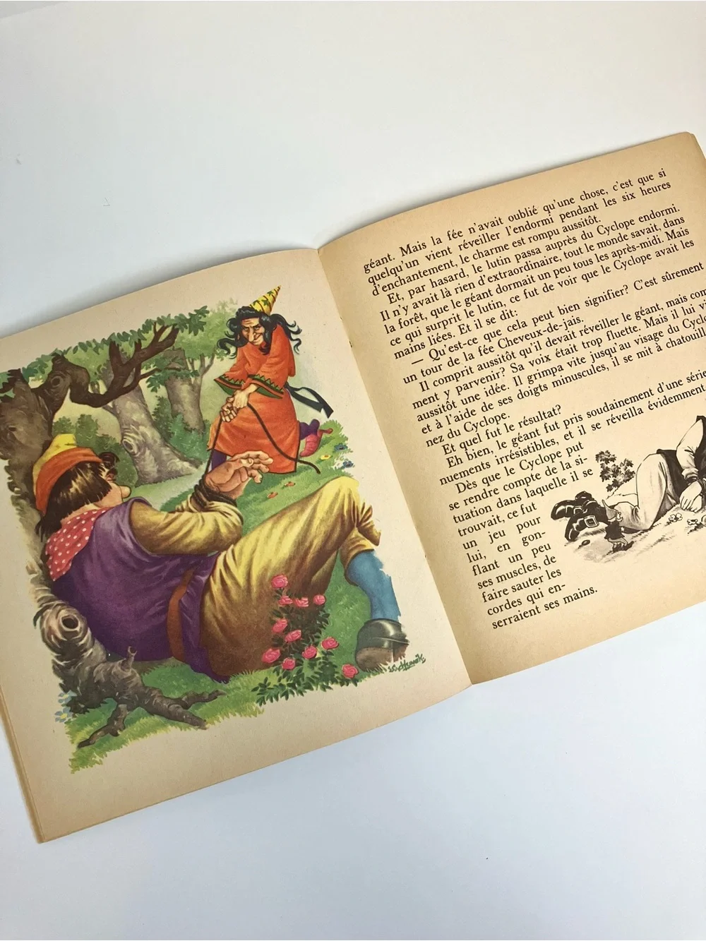 Livres Vintage 60s Fable de la Fontaine Mulder Albums du Gai Moulin Hollande - Picture 6 of 15